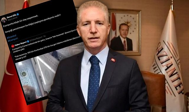 Esenyurt&#039;ta hutbe gerginliği iddiasına yalanlama