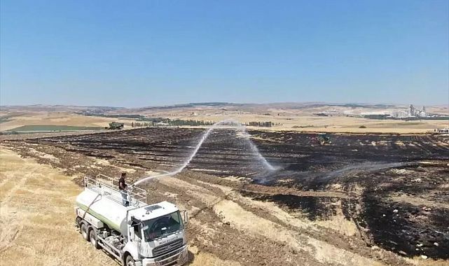 Eskişehir’de tarım arazisinde yangın paniği