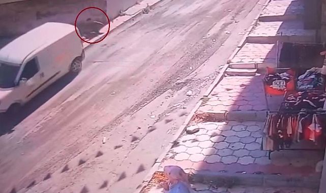 Freni boşalan araç yokuşta kontrolden çıktı