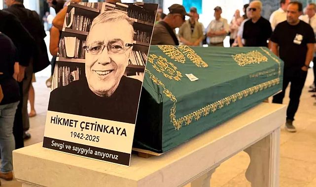 Gazeteci Hikmet Çetinkaya son yolculuğuna uğurlandı