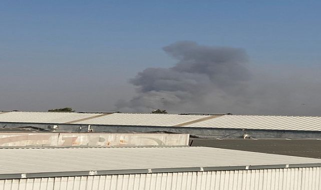 Gaziemir’de orman yangını: Alevler eve yaklaştı