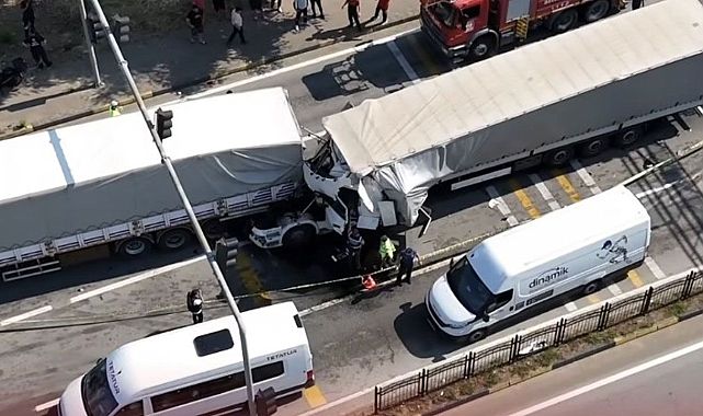 Giresun&#039;da tır kazası: Şoför olay yerinde hayatını kaybetti