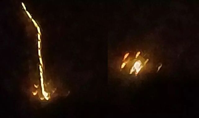 Gökyüzündeki ışık kümeleri tedirgin etti