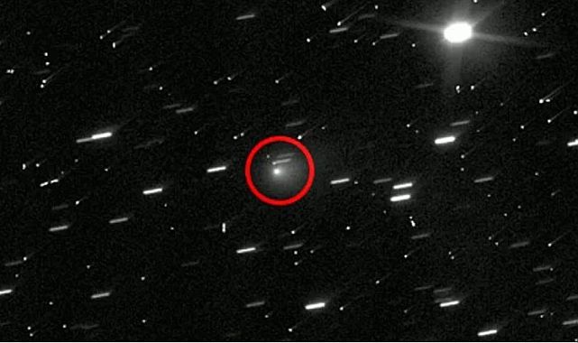 Güneş Sistemi&#039;ni dev cisim ziyaret etti