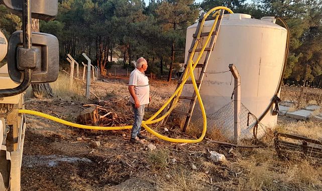 Güzelbahçe&#039;de su alarmı: Kuyular ve tankerler halk için seferber edildi