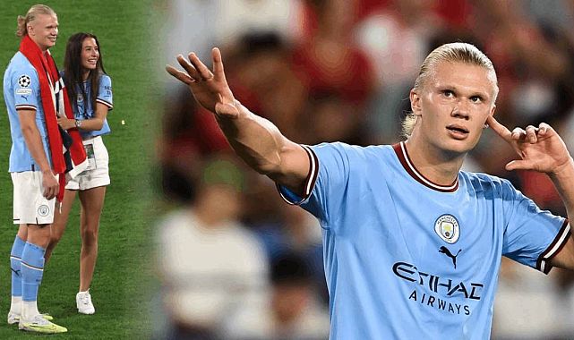 Haaland ve sevgilisi Ibiza’da romantik tatilde