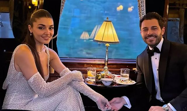 Hakan Sabancı&#039;dan doğal Hande Erçel paylaşımı