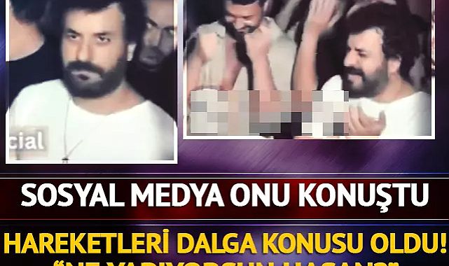 Hasan Can Kaya’nın tavırları sosyal medyada tepki çekti