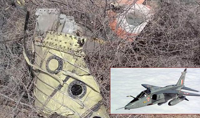 Hindistan savaş uçağı Pakistan sınırında düştü