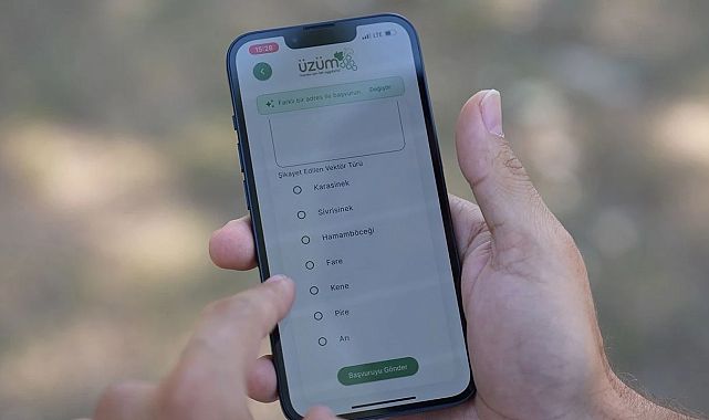 “İlaçlama Aracım Nerede” uygulaması devrede