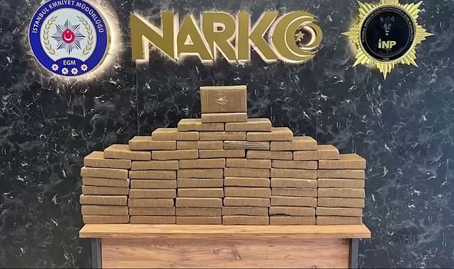 İstanbul’da 60 kilo kokain ele geçirildi