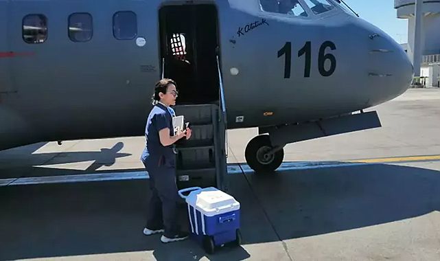 İzmir’e hayat taşıyan uçuş: Kalp grefti ulaştı