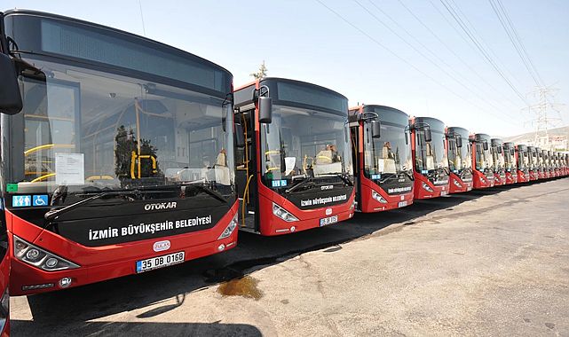 İZSU çalışması 10 otobüs hattını etkiledi