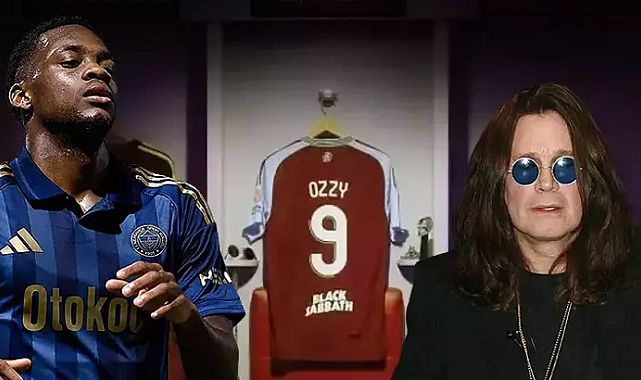 Jhon Duran 9 numarayı Ozzy Osbourne’a ithaf etti