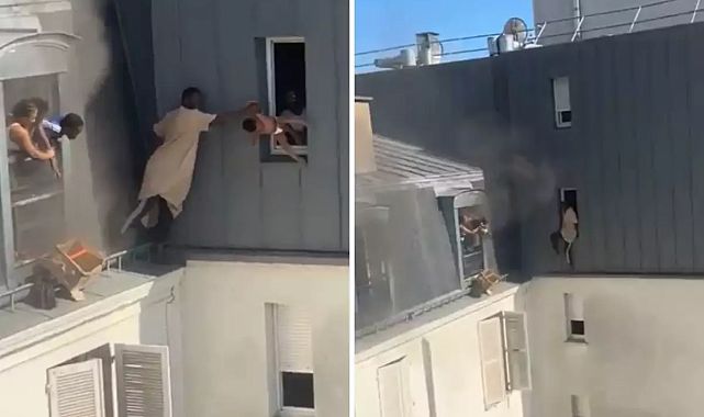 Kahraman kapıcı dumanlar arasında 4 bebeği hayata bağladı