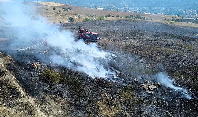 Karabük Safranbolu&#039;da çıkan otluk yangını kontrol altına alındı