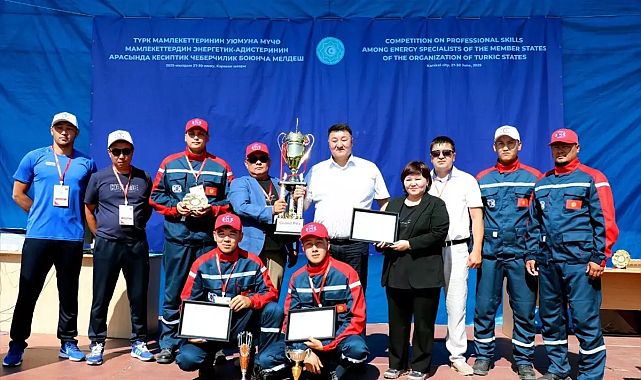 Kırgızistan’da TDT elektrik mühendisleri yarıştı