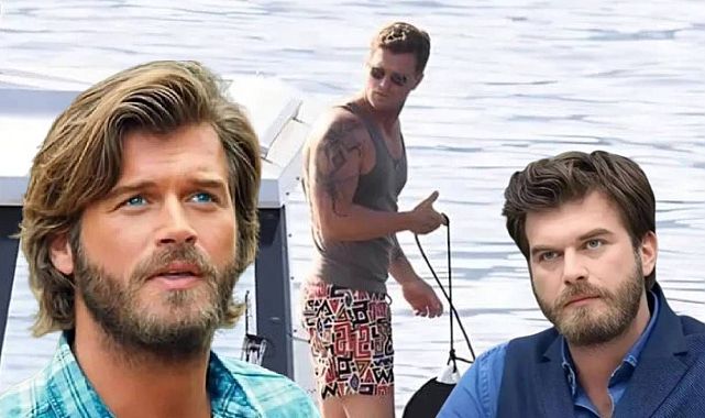 Kıvanç Tatlıtuğ lüks yatıyla Bodrum’da görüntülendi