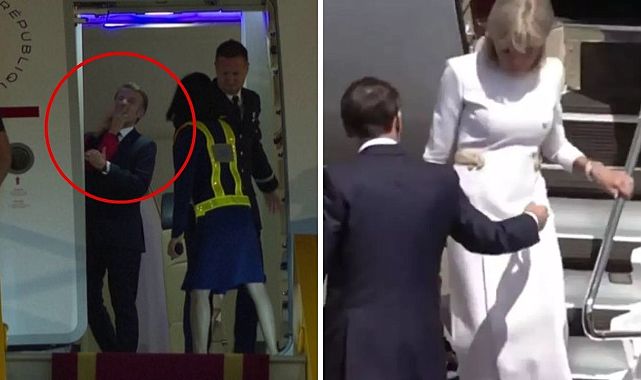 Macron Çiftinde Yeni Gerginlik Sosyal Medyayı Salladı