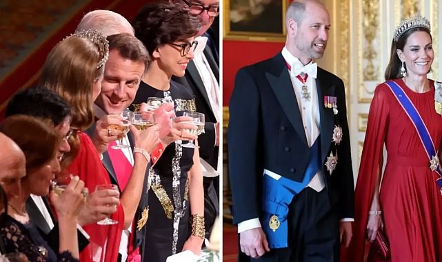 Macron&#039;un Kate&#039;e göz kırpması tartışma yarattı