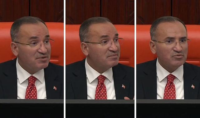 Meclis’te gergin anlar: Bekir Bozdağ’dan kahkaha uyarısı