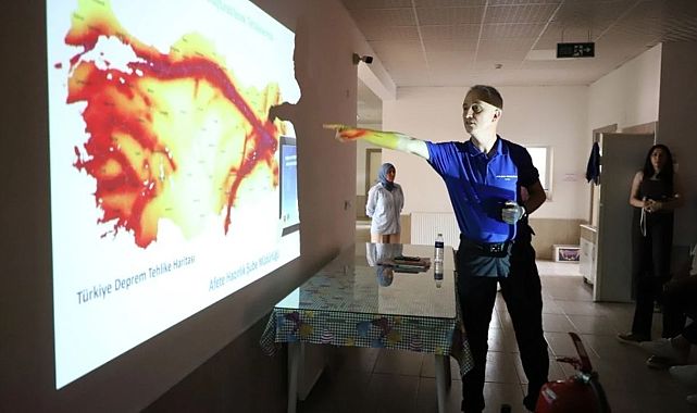 Menderes’te deprem önlemleri eğitimi