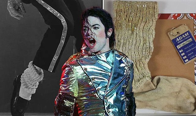Michael Jackson’ın simli çorabı açık artırmada satıldı