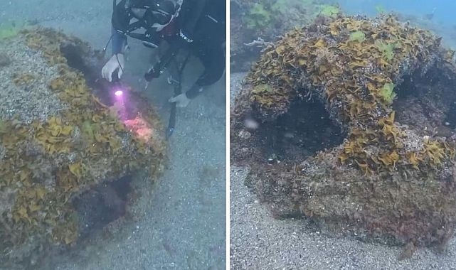 Ordu'da 8 metre derinde 1,5 metrelik mayın bulundu