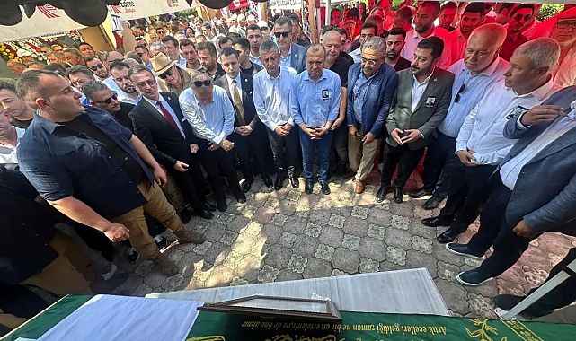 Özgür Özel, Muharrem Aygun&#039;un cenazesine katıldı