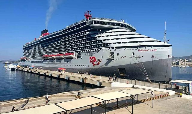 Resilient Lady Bodrum Limanı’na 2 Bin 600 Yolcu İle Geldi