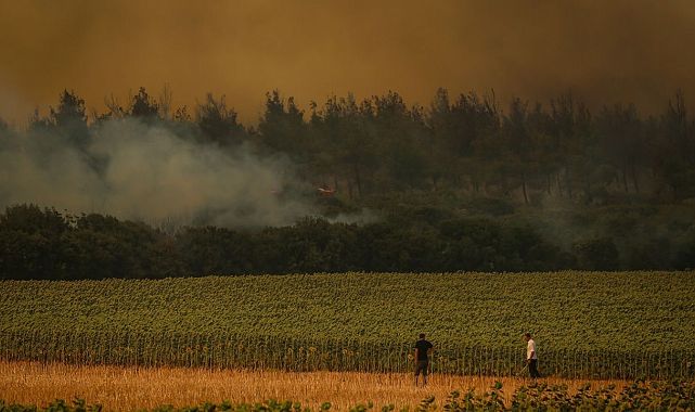 Şarköy’deki yangın 42 saat sonra kontrol altına alındı