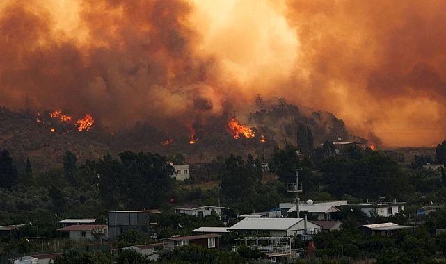 Seferihisar’daki yangının nedeni elektrik arızası