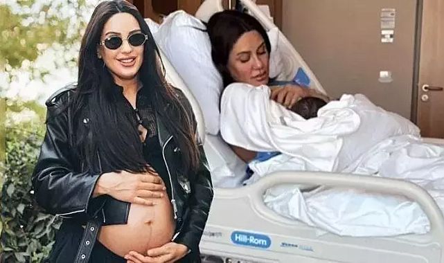 Survivor Sahra, bebeği Pamir ile poz verdi