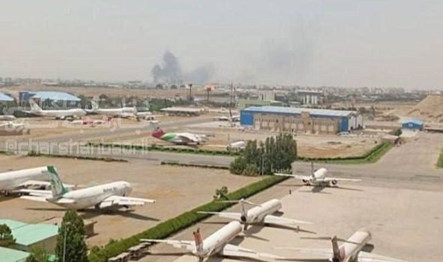 Tahran’da havalimanı yakınında patlama paniği