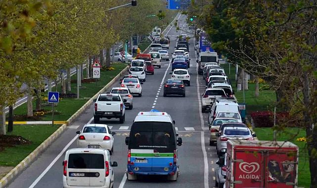 Tekirdağ’da taşıt sayısı arttı: 8 bin 785 devir yapıldı