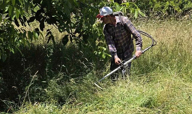 Tırpan devri bitti, motorlu biçim başladı