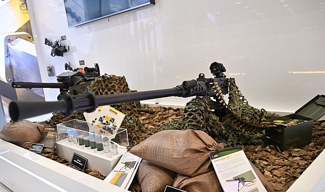 TSK&#039;nın yeni ağır makineli tüfeği ilk kez tanıtıldı