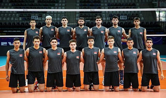 U22 Erkek Voleybol Milli Takımı sahne alıyor
