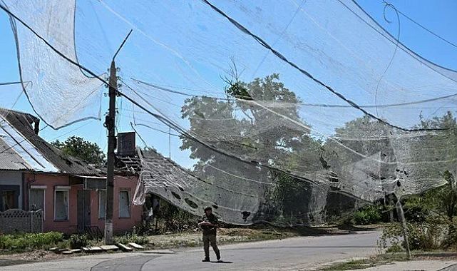 Ukrayna, Rus İHA’larını ağlarla durduruyor