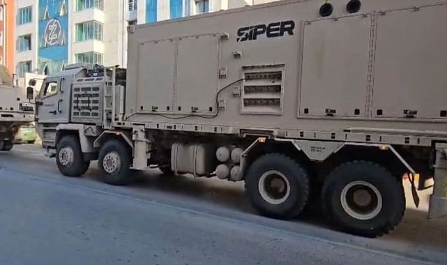 Uzun menzilli SİPER sistemi Sinop’a sevk edildi