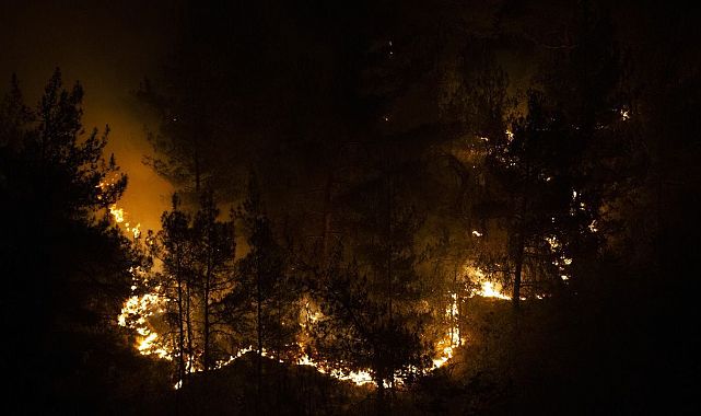 Yangın kabusu: Köyler boşaltıldı, evler kül oldu