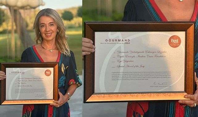 &quot;Yarımada Yolculuğunda Eskimeyen Lezzetler&quot; ödüllendirildi