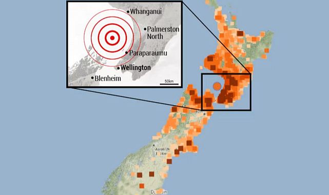 Yeni Zelanda açıklarında 6.3 büyüklüğünde deprem
