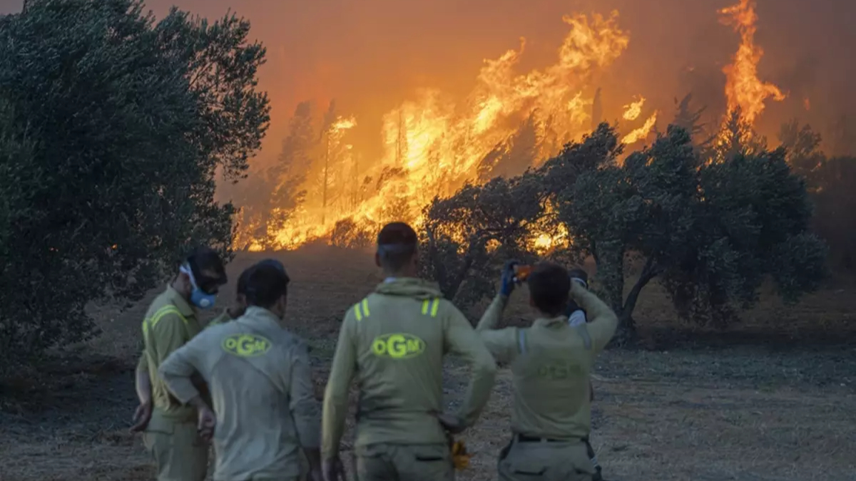 Orman yangınları kontrol altında, gözler Çanakkale’de