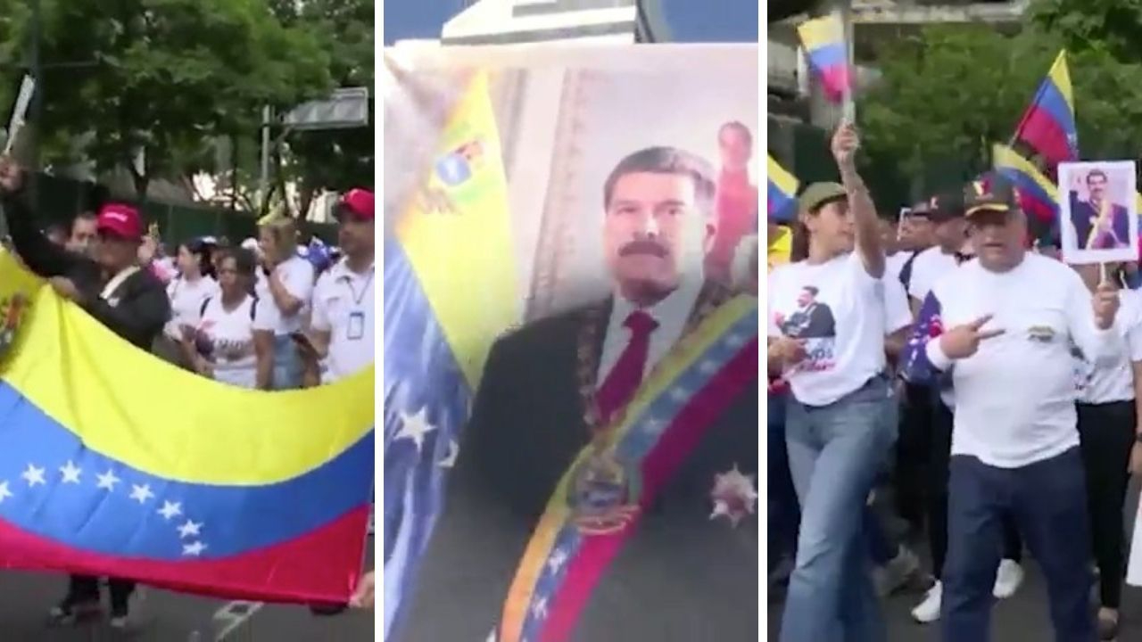 Venezuela’da Maduro’ya destek gösterileri