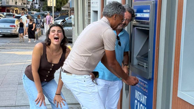 Van Hooijdonk, Bebek’te ATM’de bozuk paraları da aldı