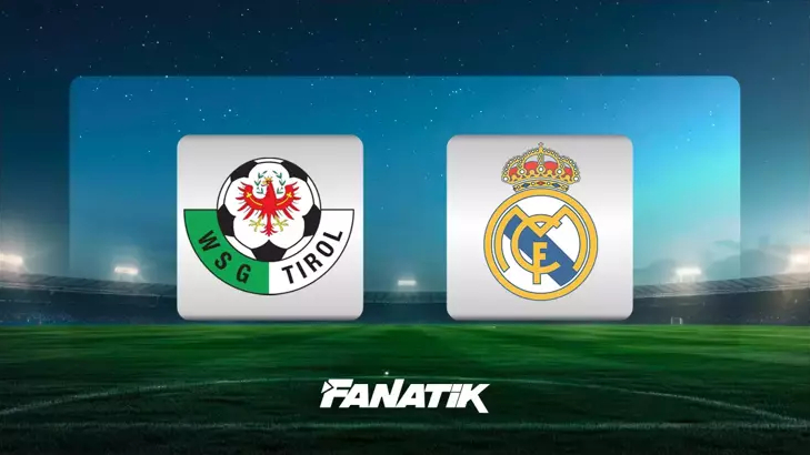 WSG Tirol-Real Madrid maçı ne zaman, hangi kanalda, saat kaçta?
