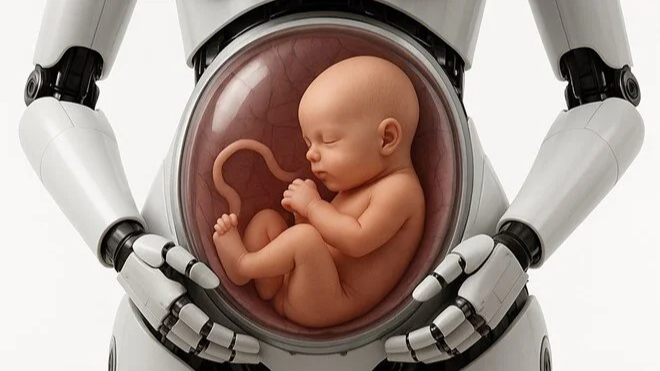 Dünyada bir ilk: Robotlar insan bebek doğuracak