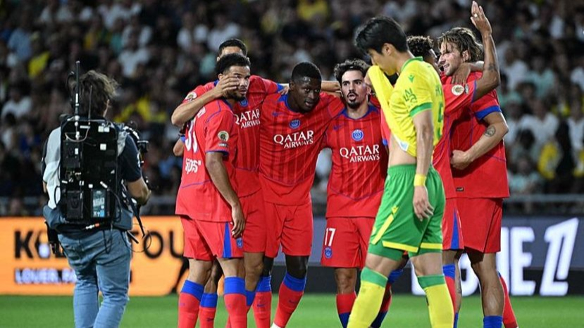 PSG, Nantes deplasmanından 1-0 galibiyetle döndü