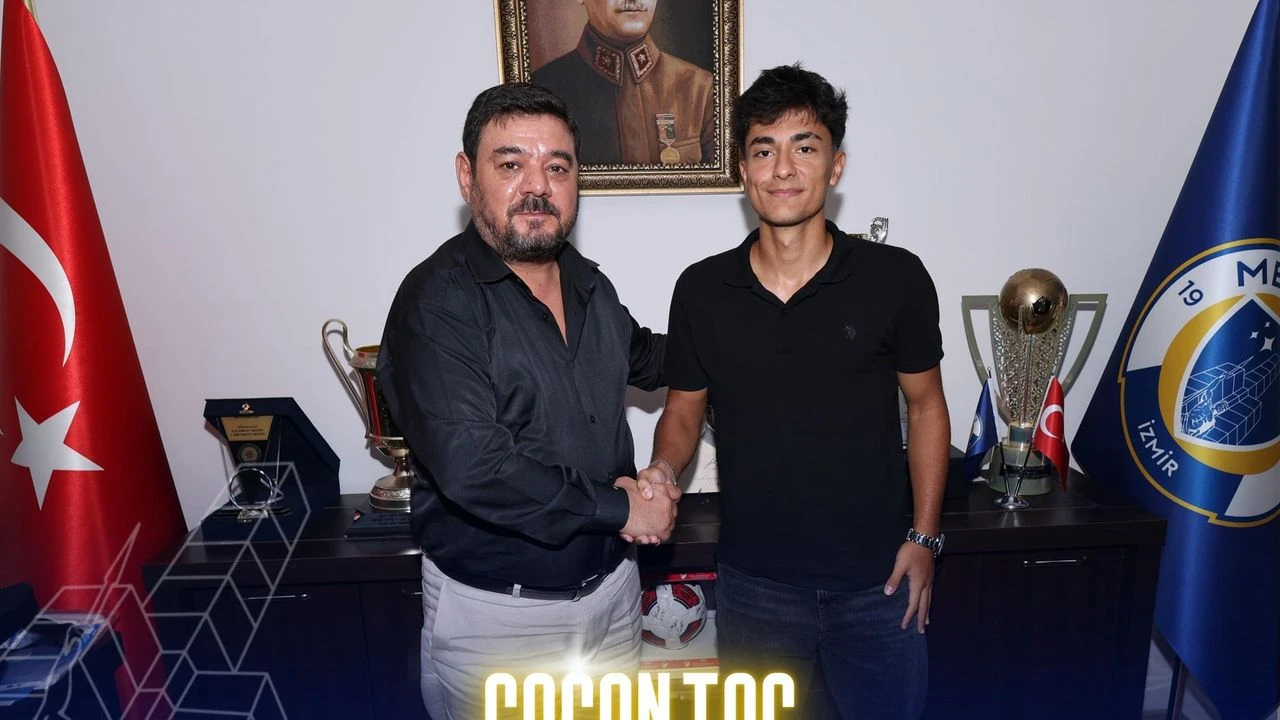 Menemen FK, 18 yaşındaki Çağan Taş’ı kadrosuna kattı